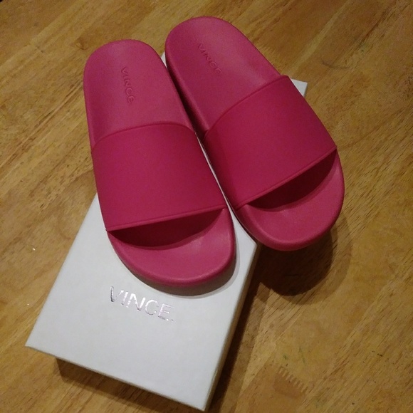 New VINCE Westcoast Magenta Slide In - Picture 3 of 5